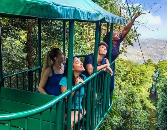 ADVENTURE COMBO: AERIAL TRAM, ZIPLINE & HIKING