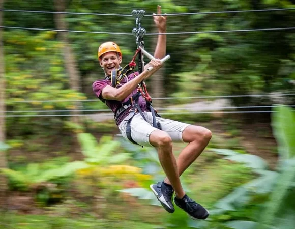 RAINFOREST CANOPY ZIP LINE ADVENTURE